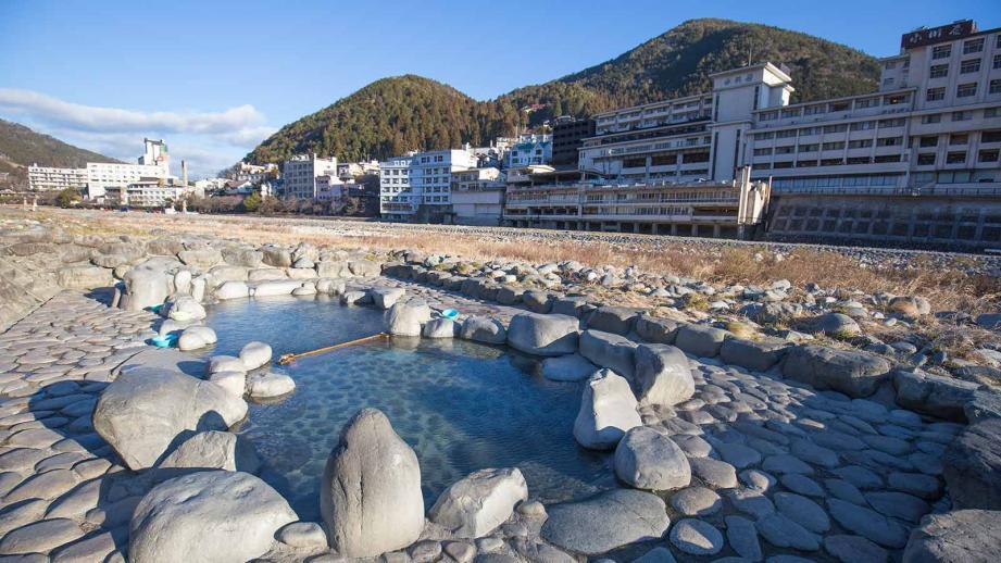 Gero Onsen foot bath
